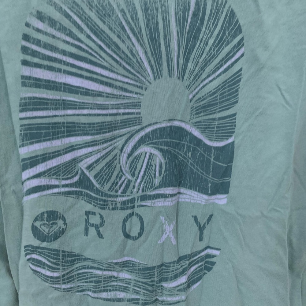 Turquoise Roxy Graphic Tee - Picture 2 of 2